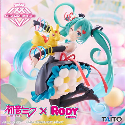 ★祝GetLive8.5周年★【チャージでGET】選べる3000コース『初音ミク×Rody　AMP＋ フィギュア～39／サンキューver.～』　※箱ダメージ品